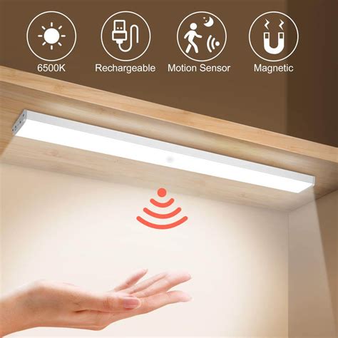 Wireless Under Cabinet Closet Led Light With Motion Sensor Simply Novelty