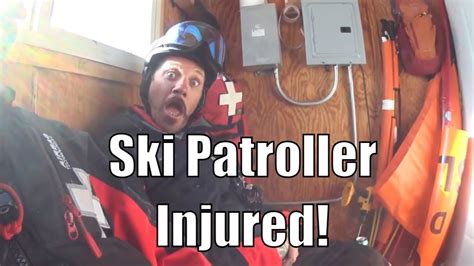 Sitting Bump When You Are Injured Brian Head Ski Patrol Youtube