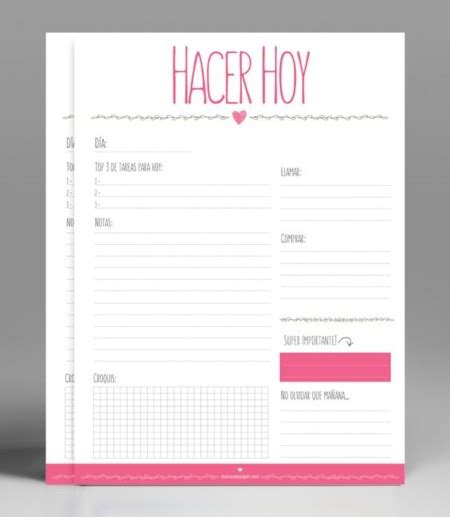 13 Imprimibles Gratis Para Organizar Las Tareas Del Hogar