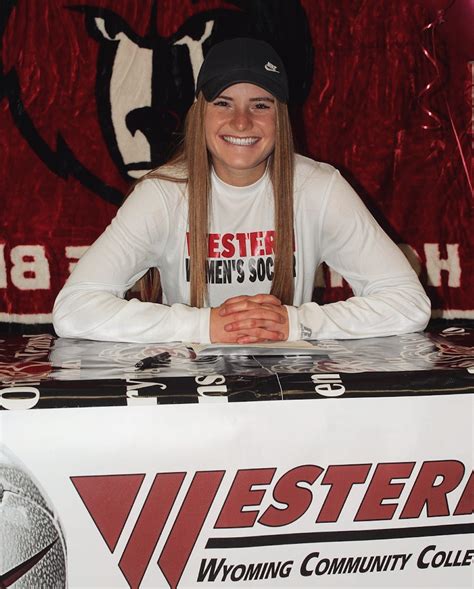 Western Wyo Womens Soccer Claire Cobabe Signs With The Mustangs