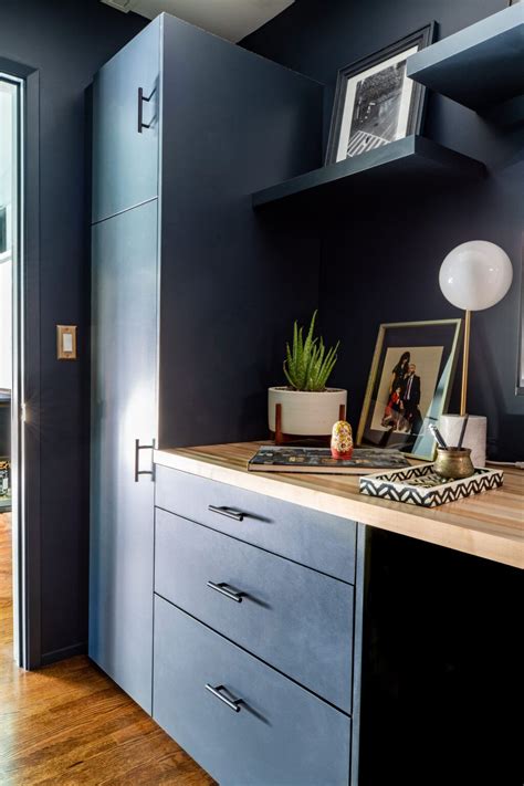 Small Home Office Ideas Courtesy Of This Blue Space Semistories