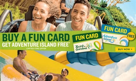 Busch gardens tampa & adventure island 2021 fun card. Preschool Pass and BOGO Fun Card Are Back At Busch Gardens Tampa - Coaster Nation