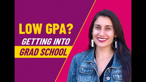 Low Gpa 6 Strategies For Getting Into Grad School In 2020 Youtube