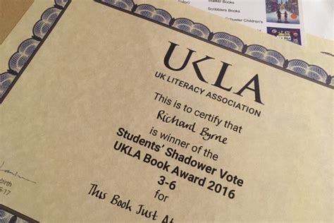 Results Of The Ukla Student Book Award Vote 2016 Ukla