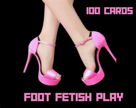 Foot Fetishes Explore Foot Joy 100 Sensual Cards Foot Etsy