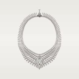 Crh Collier Haute Joaillerie Platine Diamants Cartier