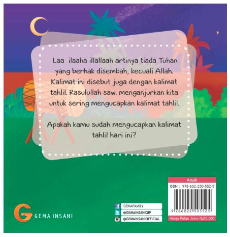 Gina fitriani 715 views3 months ago. SERI KALIMAT THAYYIBAH ; Laa Ilaaha Illallaah - Sahabat ...