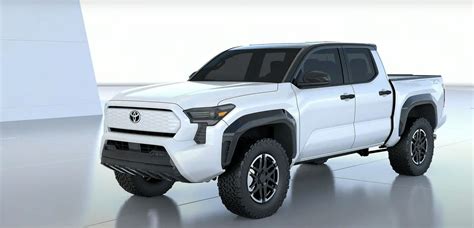 2024 Toyota Tacoma Revealed In Patent Photos Looks Like A Smaller