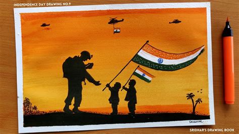 how to draw independence day drawing for beginners indian army drawing republic day drawing