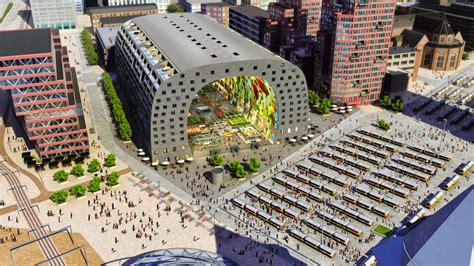 Architecture Now And The Future Market Hall By Mvrdv