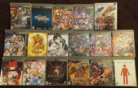 I Love That The Ps3 Is Region Free Heres My Collection Of Japanese