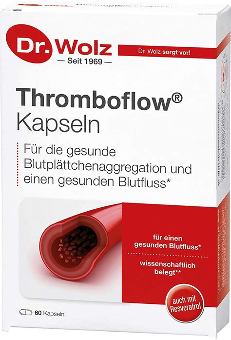 thromboflow von dr wolz für einen gesunden blutfluss blutfluss kapseln mit traubenkern