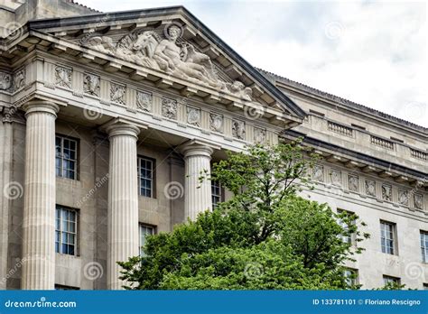 Government Building Of The United States Of America Stock Image Image