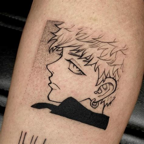 10 Best Minimalist Anime Tattoo Ideas That Will Blow Your Mind