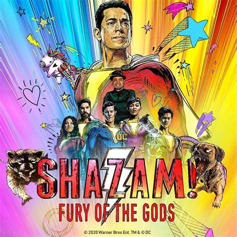 Shazam Fury Of The Gods 2023 Κινηματογράφοςtv και Κόμικς