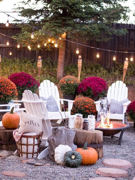 35 Fabulous Fall Backyard Party Decorations Ideas Magzhouse