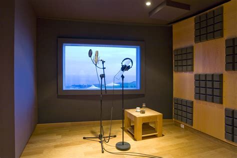 Vocal Booth At Black Rock Residential Recording Studios This Is Inside