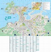 A Coruña tourist map - Ontheworldmap.com