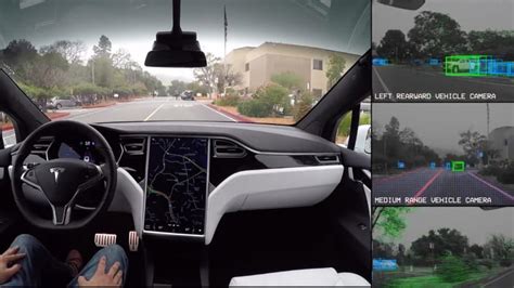 Tesla Self Driving Demo Shows You What The Car Sees Autoblog
