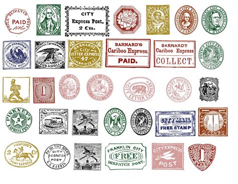 Printable Postage Stamps