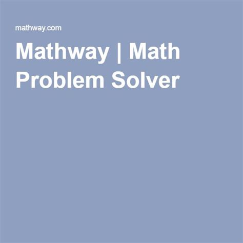 Math Problem Solver Math Problem Solver Algebra Problems Math Solver