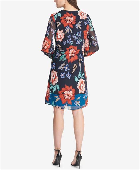 Vince Camuto Floral Print Shift Dress And Reviews Dresses Women Macys