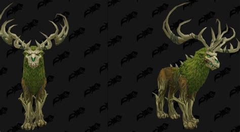 Bfas New Druids Are Delightful Examples Of Nightmare Fueling Design