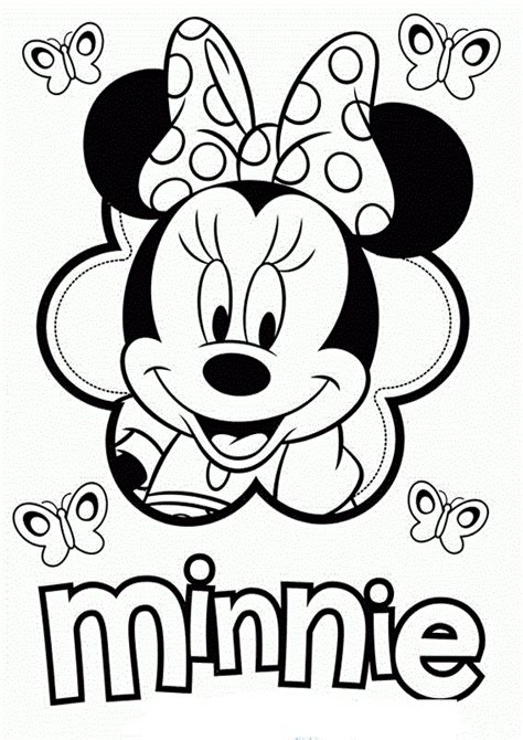 Printable disney easter coloring pages for preschoolers. Épinglé par katty perez sur fun | Coloriage minnie ...