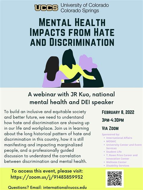 Mental Health Impacts From Hate And Discrimination International Affairs