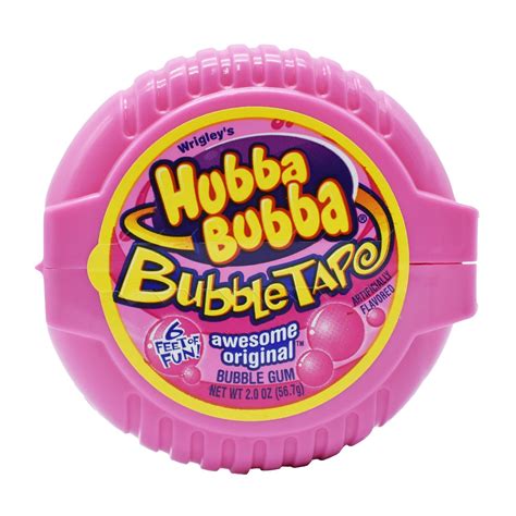 Hubba Bubba Bubble Tape Awesome Original 6ct Unity Wholesale