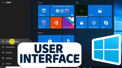 How To Navigate In Windows 10 Windows 10 User Interface Overview