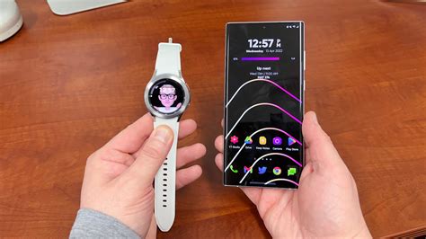 Galaxy S22 Ultra 5 Exclusive Features Paired To Galaxy Watch 4 Youtube