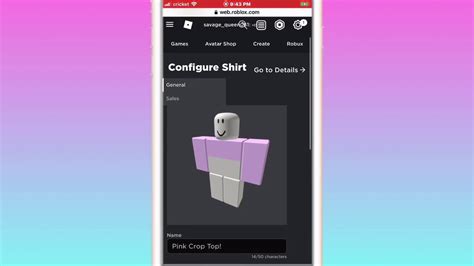 How To Upload Shirts On Your Roblox Group Youtube