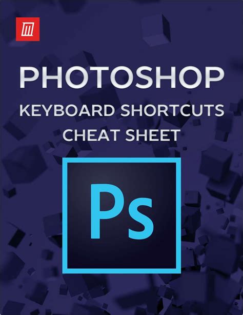 Adobe Photoshop Keyboard Shortcuts Free Makeuseof Cheat Sheet