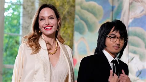 Watch Access Hollywood Highlight Angelina Jolie Maddox Jolie Pitt Have Rare Mother Son Outing