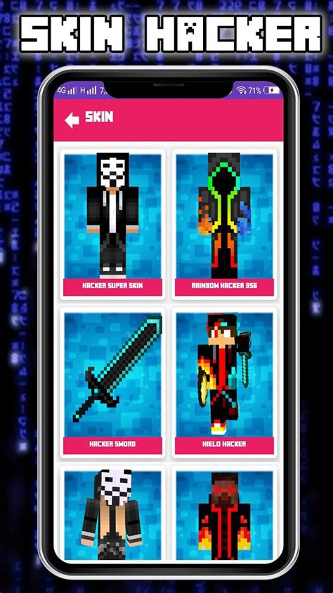 Hacker Skins For Minecraft Pe Apk For Android Download
