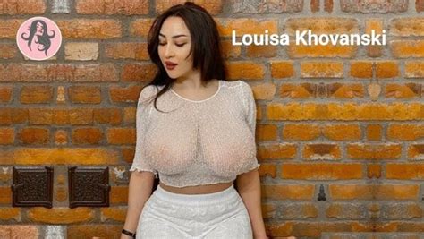 Louisa Khovanski Biography Wiki Facts Curvy Plus Size Model Age