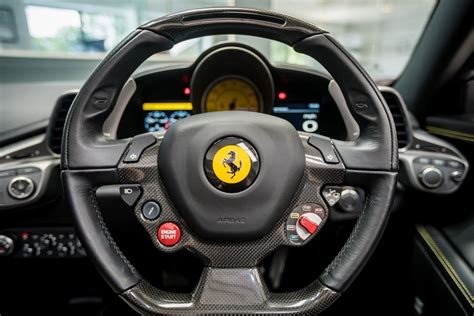 Ferrari 458 Carbon Fiber Steering Wheel Carbonsteer