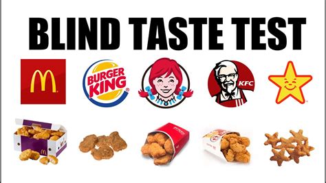 Blind Taste Test Chicken Nuggets Youtube