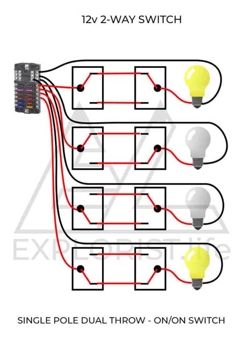 12v Lighted Switch Wiring Diagram Wiring Diagram And Schematic