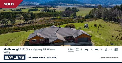 Lifestyle For Sale By Negotiation 2191 State Highway 63 Wairau Valley