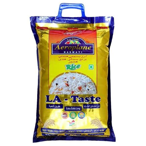 Aeroplane La Taste Indian Basmati Rice 5 Kg Jiomart