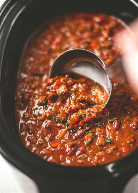 Slow Cooker Classic Beef Chili