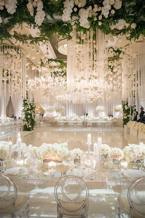 Luxury Southern California All White Wedding All White Wedding