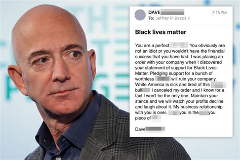 Jeff Bezos shares racist email he got after supporting Black Lives ...