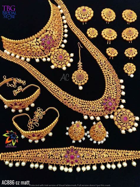 Wedding Set Jewelry Bridal Jewellery Indian Bridal Jewelry Sets