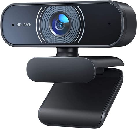 Raleno 1080p Webcam Dual Built In Microphones Full Hd Video Camera