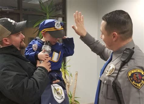 Toms River Police Give Adorable Aspiring Officer A Peek At Future