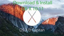 Mac OS X El Capitan 10.11 ISO & DMG Files Direct Download - ISORIVER