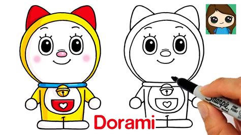 How To Draw Dorami Easy Doraemon Youtube